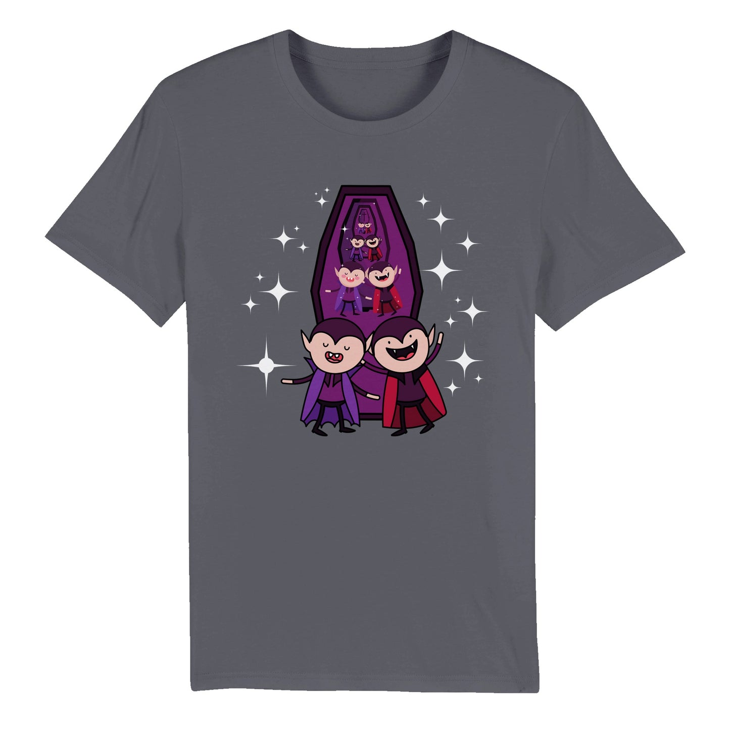 Cute infinite vampire Adult T-shirt - Organic Unisex FREE UK SHIPPING