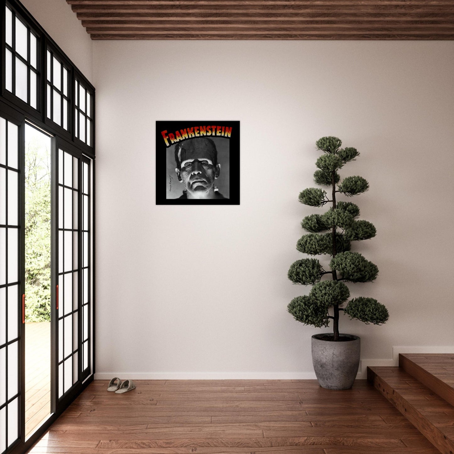The Classics Frankenstein Boris Karloff Canvas Wall Art