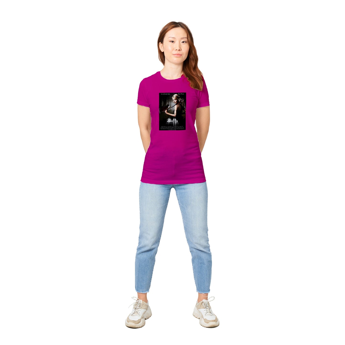 Buffy Premium Womens Crewneck T-shirt