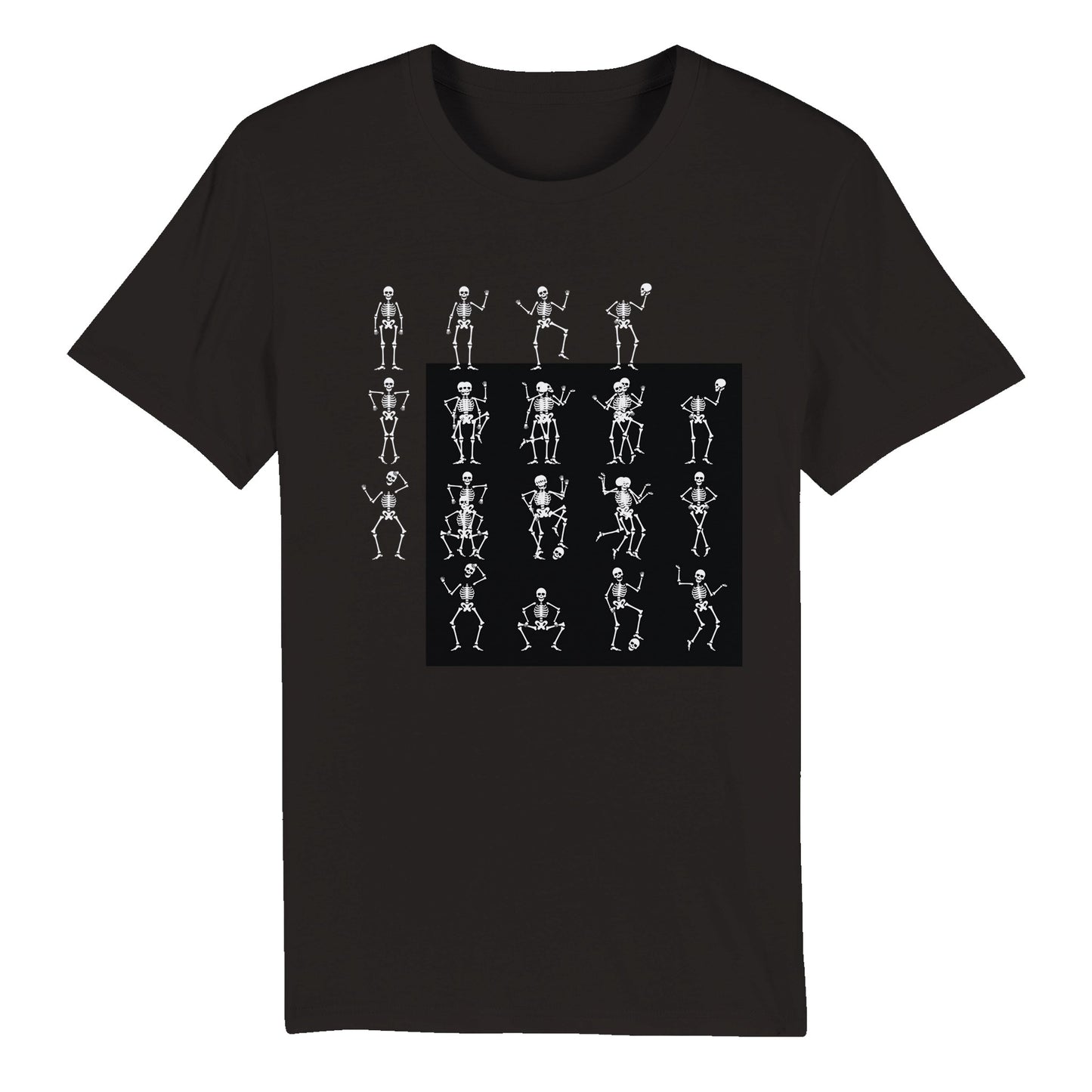 Skeleton "Out the Box" Organic Unisex Crewneck T-shirt