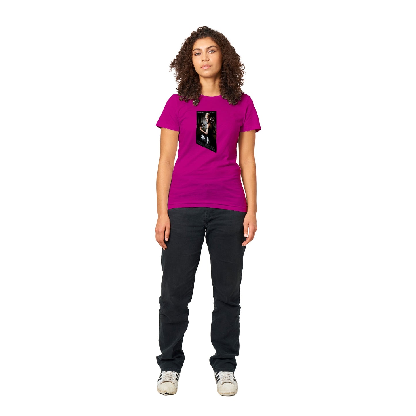 Buffy Premium Womens Crewneck T-shirt