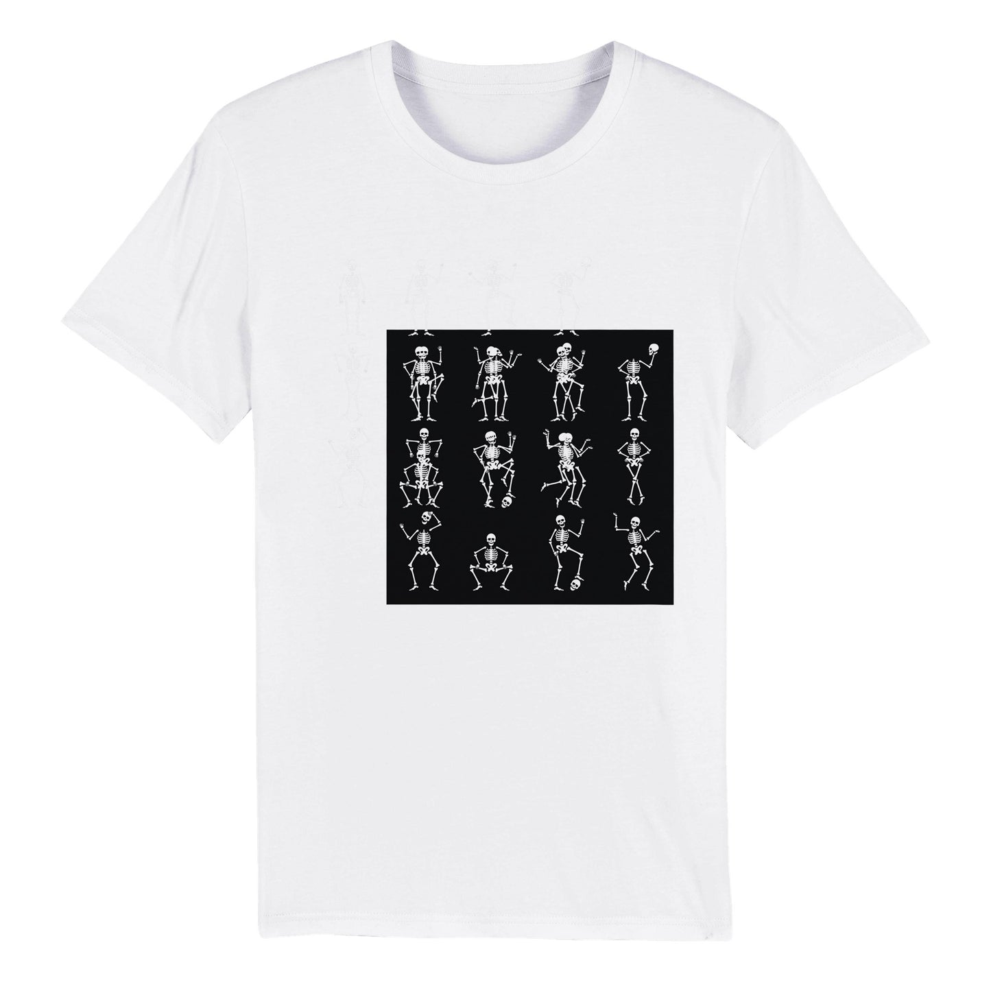 Skeleton "Out the Box" Organic Unisex Crewneck T-shirt
