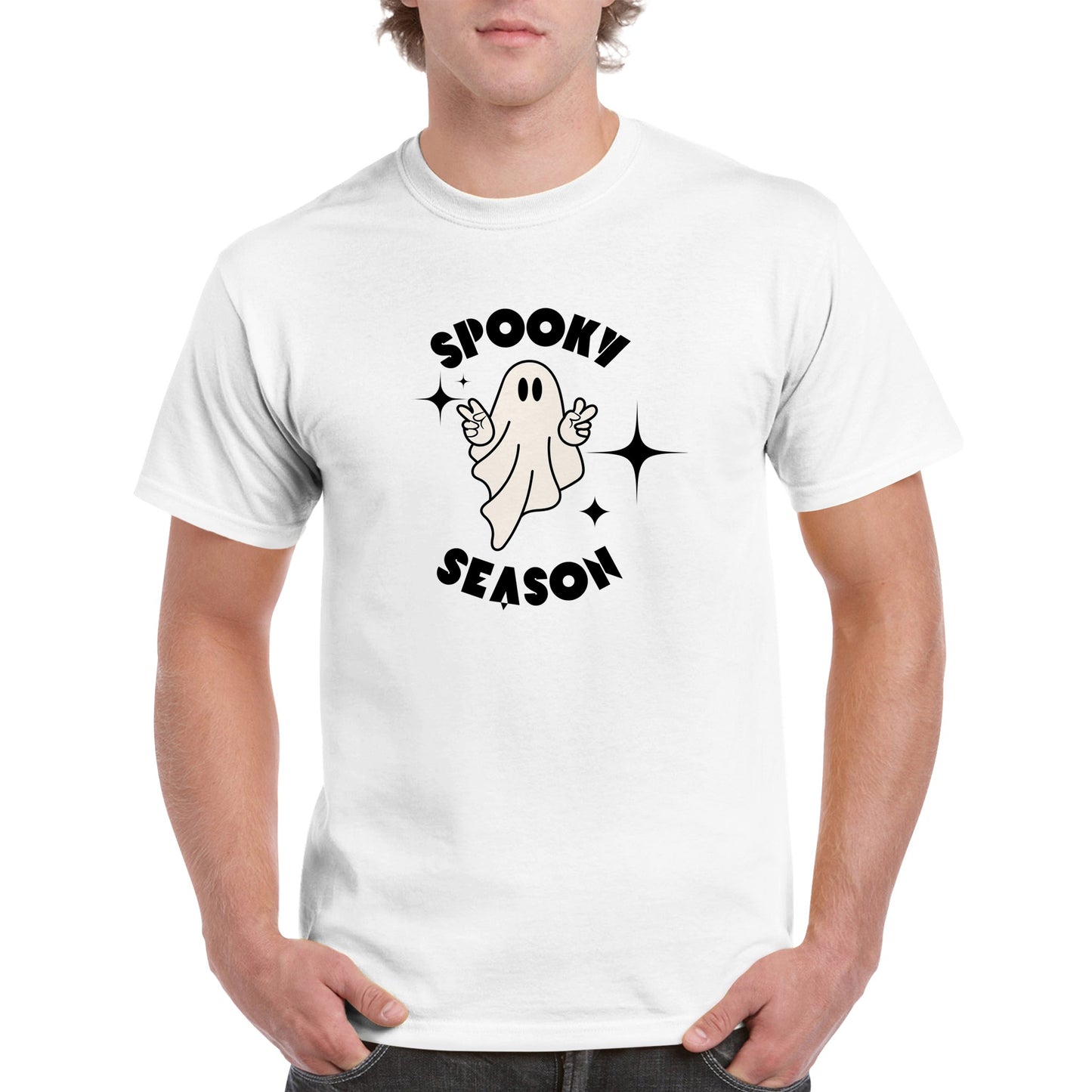 Spooky Season Ghost Halloween T-Shirt unisex FREE UK SHIPPING