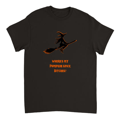 Pumkin Spice Witches Halloween Scary spooky Tees FREE UK SHIPPING