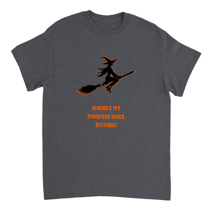 Pumkin Spice Witches Halloween Scary spooky Tees FREE UK SHIPPING