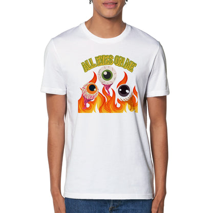 All eyes on me Organic Unisex T-shirt