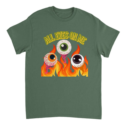 All eyes on me cool T-shirt design Adult