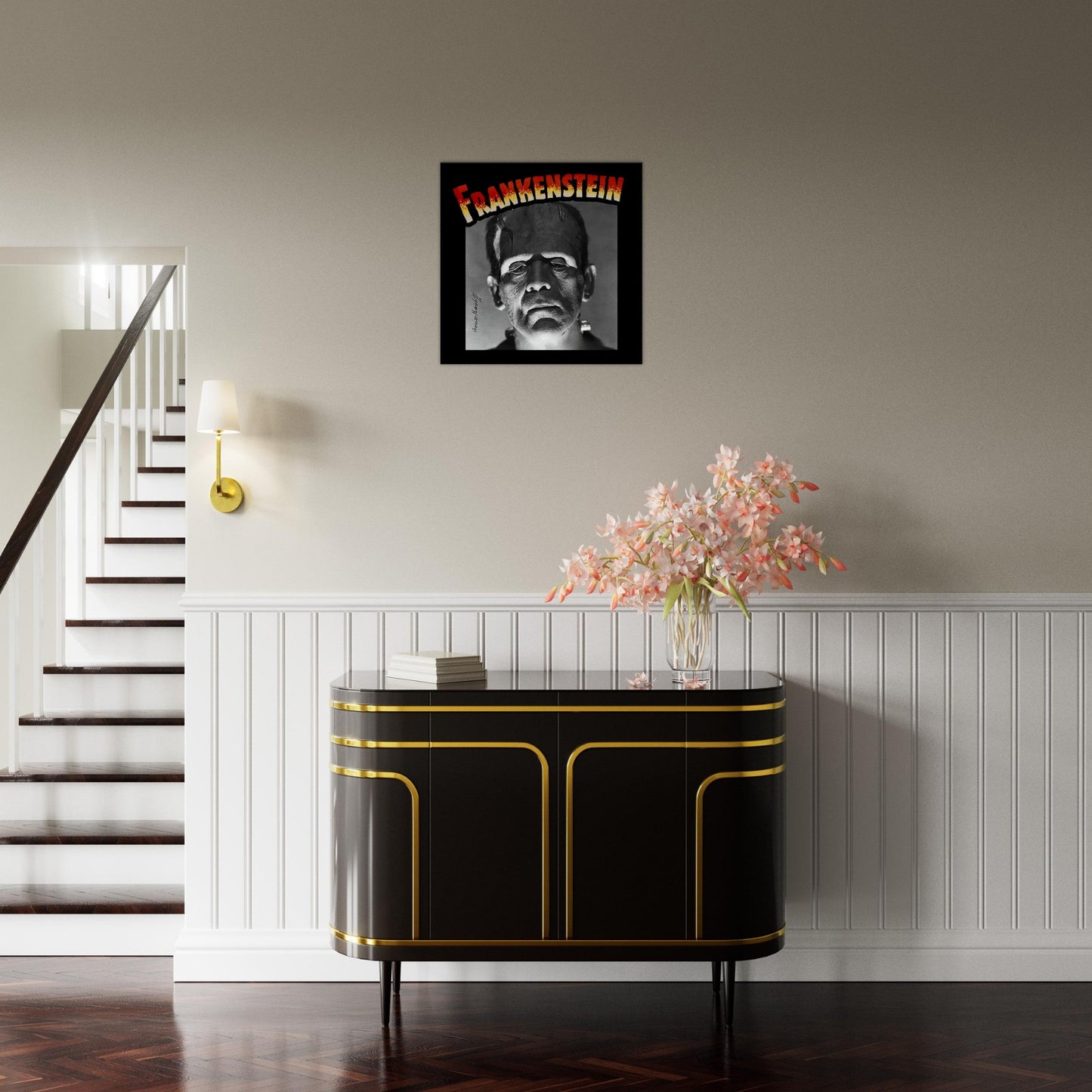 The Classics Frankenstein Boris Karloff Canvas Wall Art