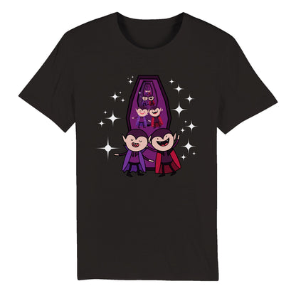 Cute infinite vampire Adult  T-shirt - Organic Unisex FREE UK SHIPPING