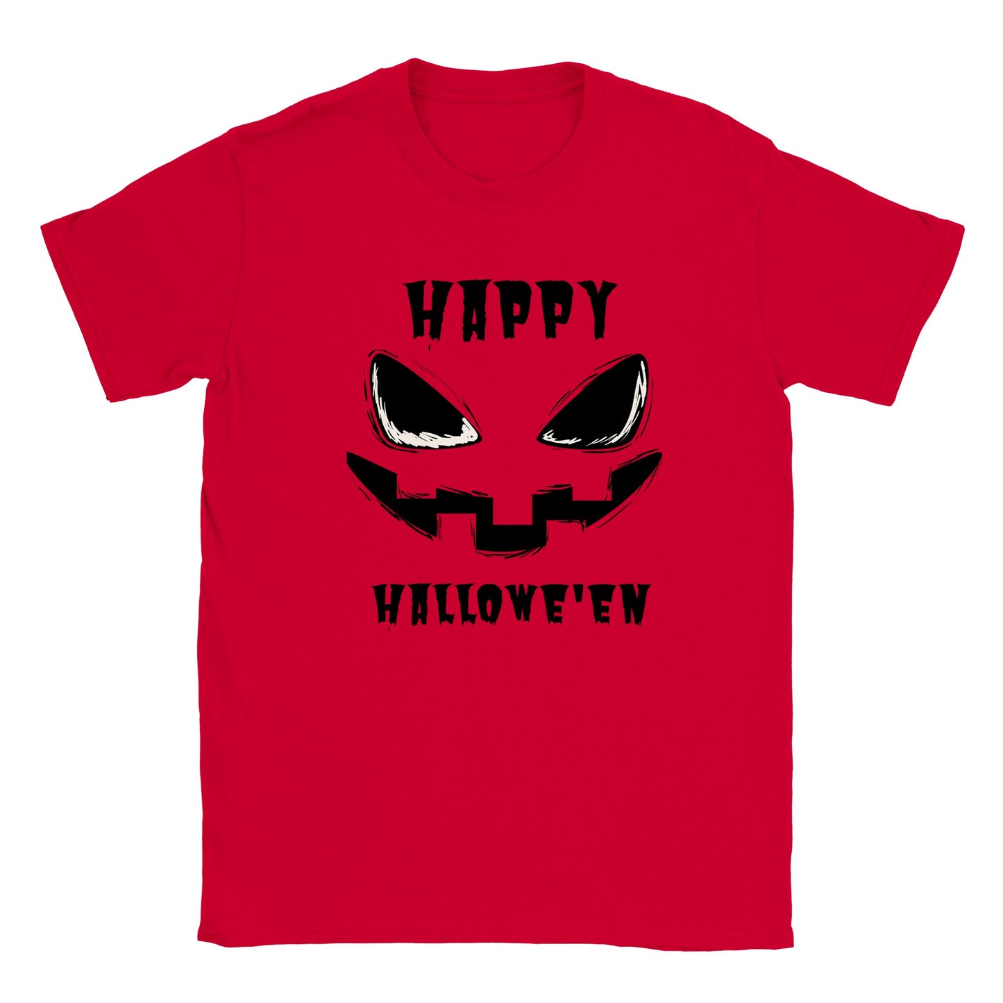 Spooky Face Happy Halloween Kids' T-Shirt