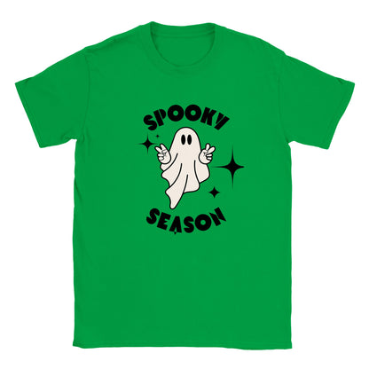 Classic Kids Spooky Season Ghost Halloween T-shirt FREE UK SHIPPING