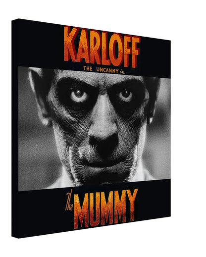 The Classics The Mummy Boris Karloff Canvas Wall Art FREE UK SHIPPING