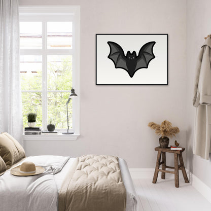 Batty Museum-Quality Matte Paper Wooden Framed Poster