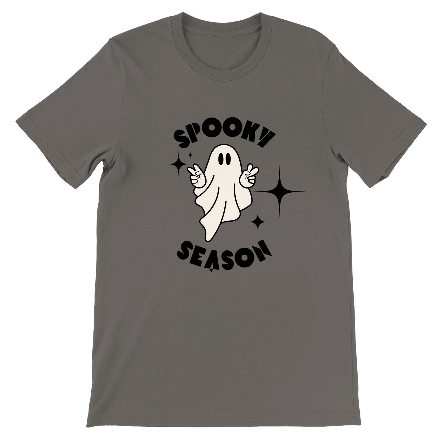 Premium Spooky Season Cool Ghost T Shirt Halloween FREE UK SHIPPING