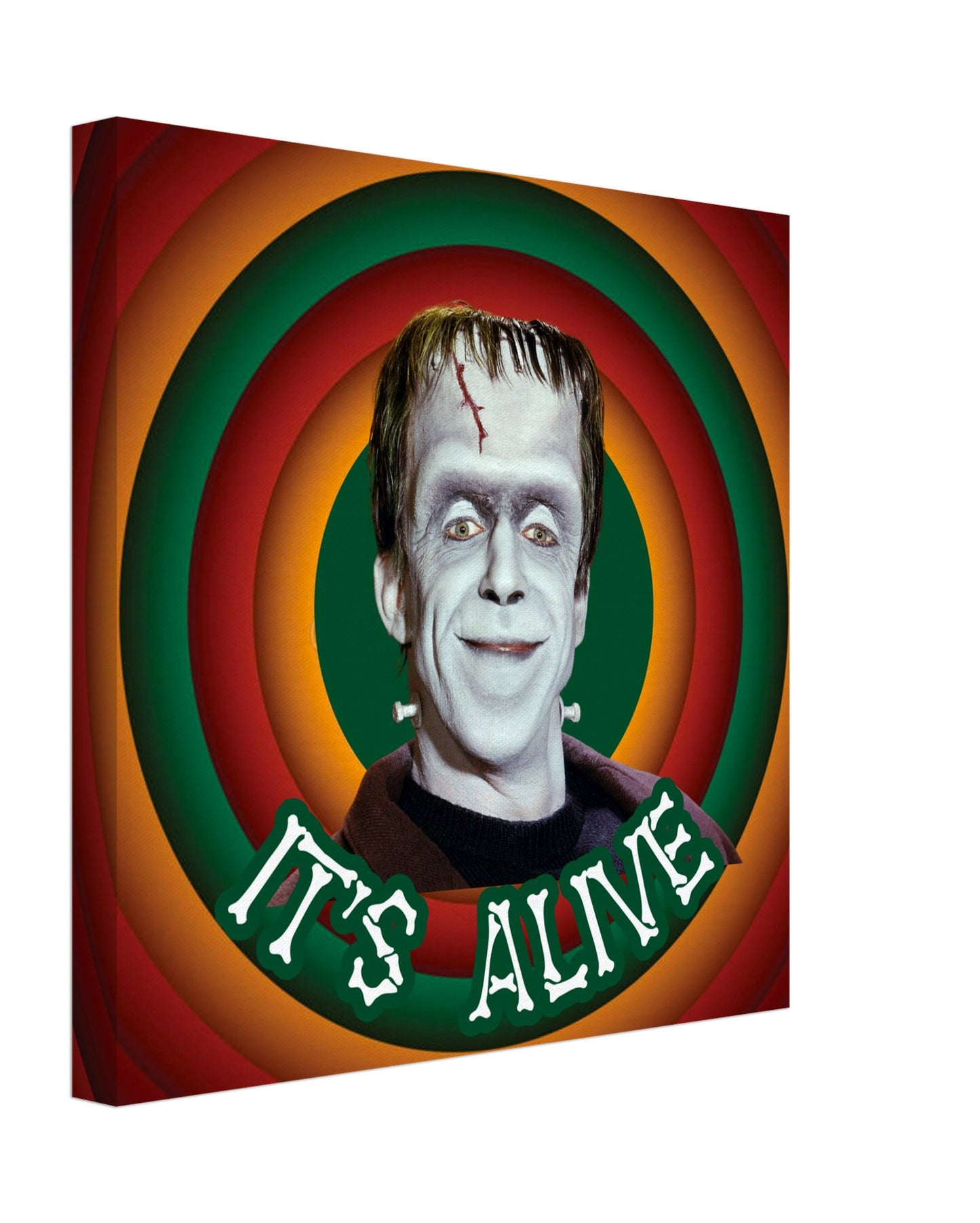 Herman Munster Canvas print Wall Art Free uk Shipping