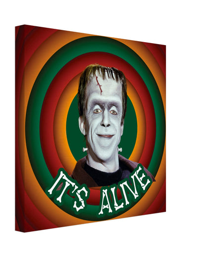 Herman Munster Canvas print Wall Art Free uk Shipping