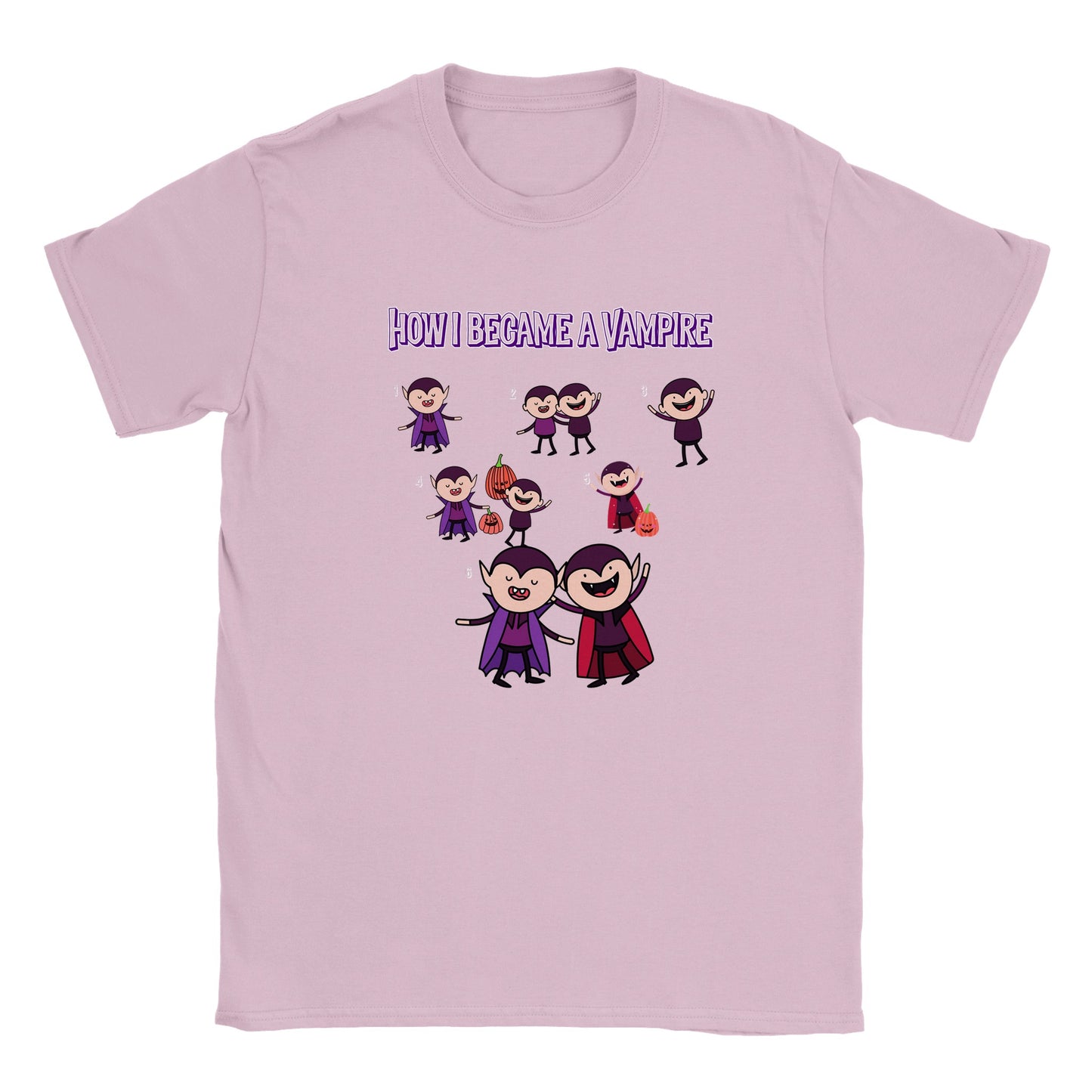 Classic Kids How I Became a Vampire T-shirt FREE UK SHIPPING