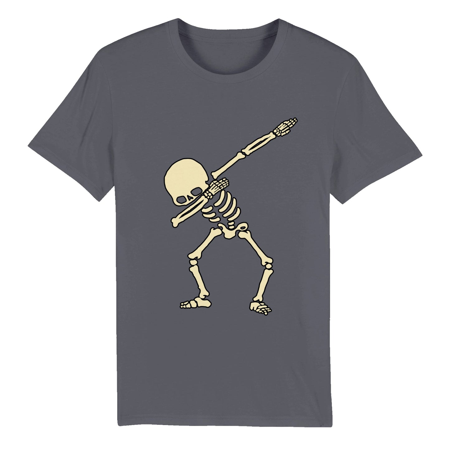 Adult Organic Unisex Skeleton Dabber T-shirt