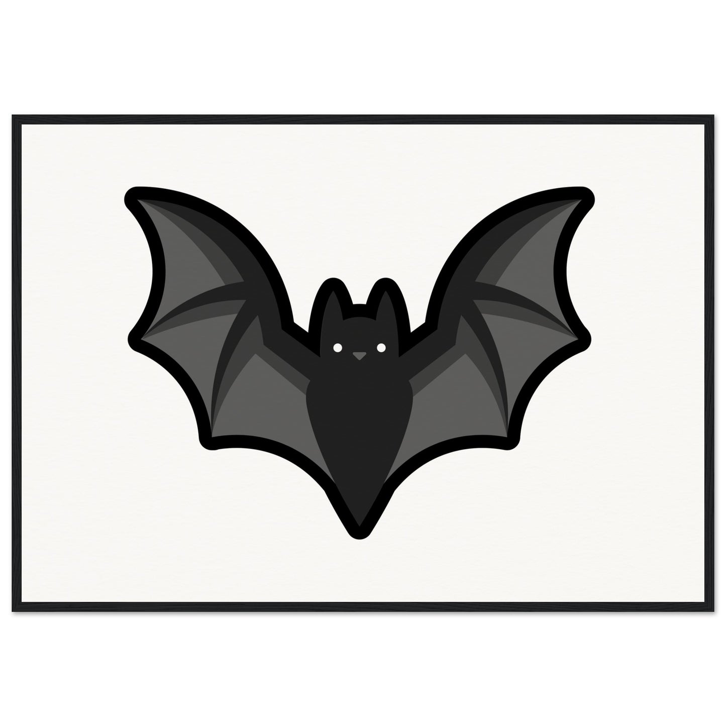 Batty Museum-Quality Matte Paper Wooden Framed Poster