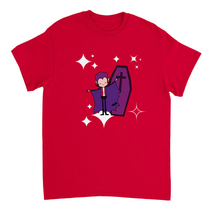 Tiny Starry Vampire design Halloween T-Shirt FREE UK SHIPPING