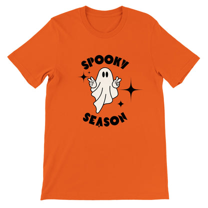 Premium Spooky Season Cool Ghost T Shirt Halloween FREE UK SHIPPING