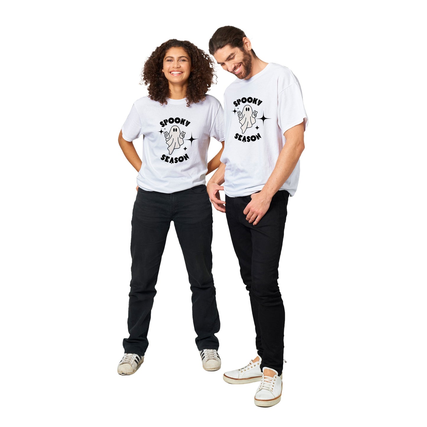 Spooky Season Ghost Halloween T-Shirt unisex FREE UK SHIPPING