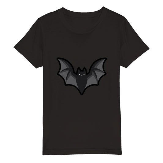 Batty Organic Kids Crewneck T-shirt