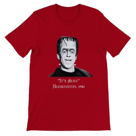 Herman Munster It's Alive Halloween Scary T-Shirt FREE UK SHIPPING