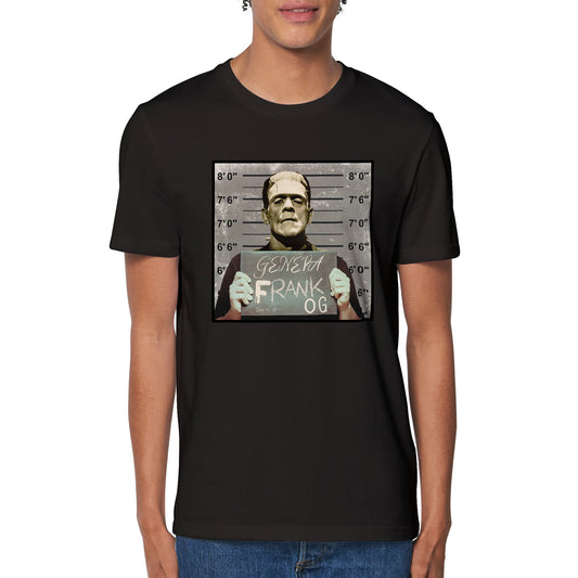 Frankenstein O.G. Mug Shot Organic Unisex T-shirt