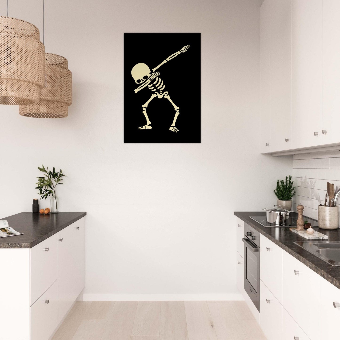 The Dabber Canvas Wall art Free uk Delivery