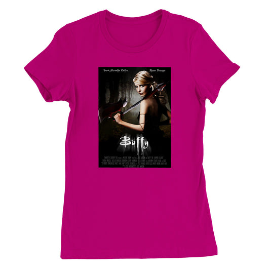 Buffy Premium Womens Crewneck T-shirt