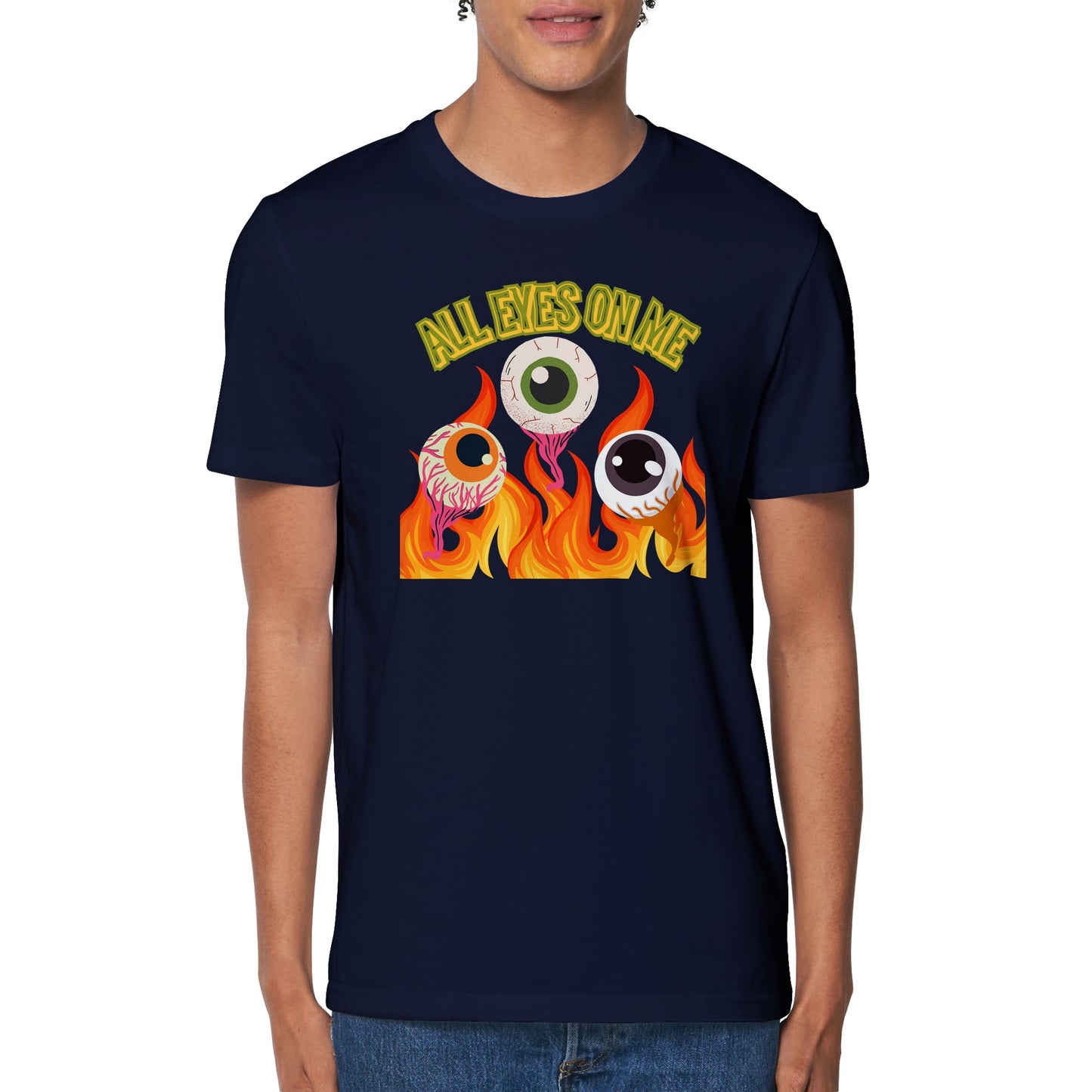 All eyes on me Organic Unisex T-shirt