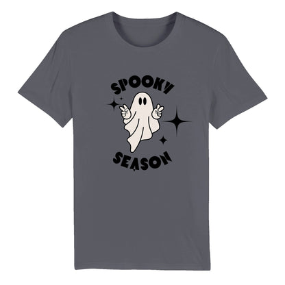 Spooky Season Ghost - Adult Organic Unisex t-shirt