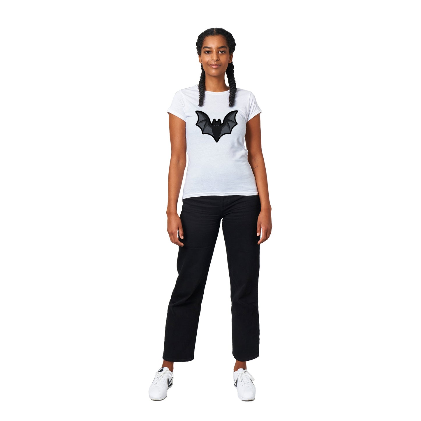 Batty Classic Womens Crewneck T-shirt