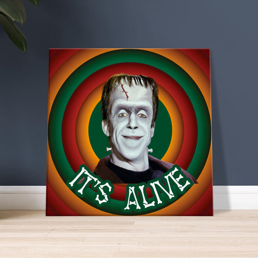 Herman Munster Canvas print Wall Art Free uk Shipping