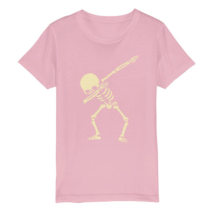 Classic Kids Skeleton Dabber - Organic Kids T-shirt FREE UK SHIPPING