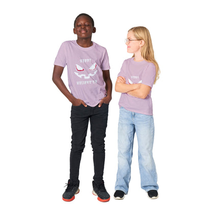 Spooky Face Happy Halloween Kids' T-Shirt