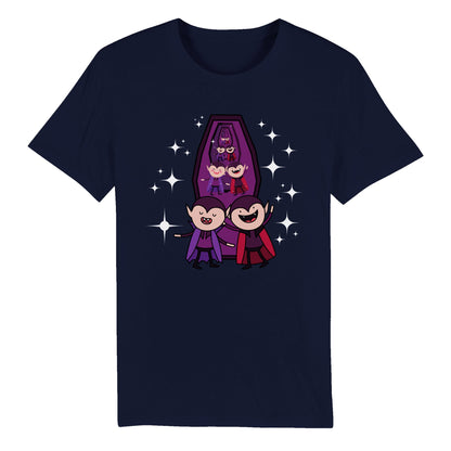 Cute infinite vampire Adult  T-shirt - Organic Unisex FREE UK SHIPPING