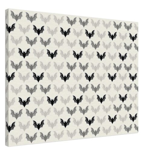 Beautiful bats pattern! Sophisticated Wall Art Canvas  FREE UK SHIPPING