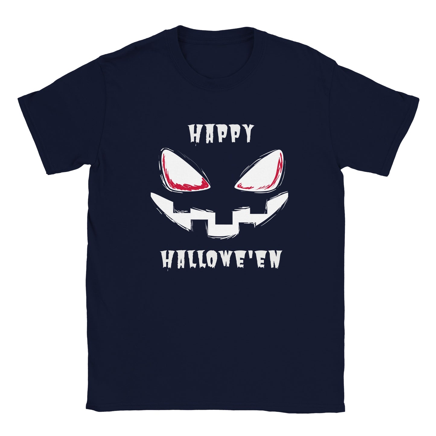 Spooky Face Happy Halloween Kids' T-Shirt