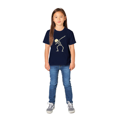 Classic Kids Skeleton Dabber T-shirt FREE UK SHIPPING