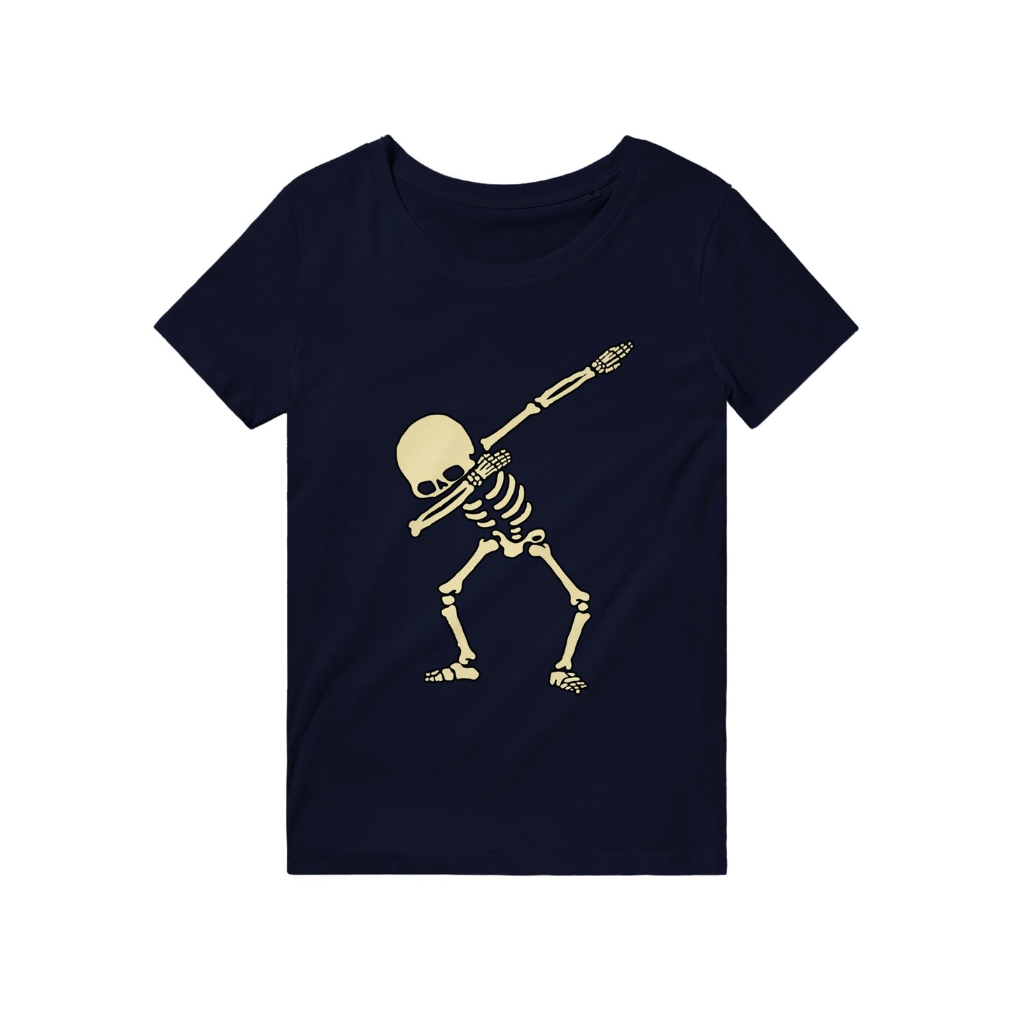 Adult Organic Unisex Skeleton Dabber T-shirt